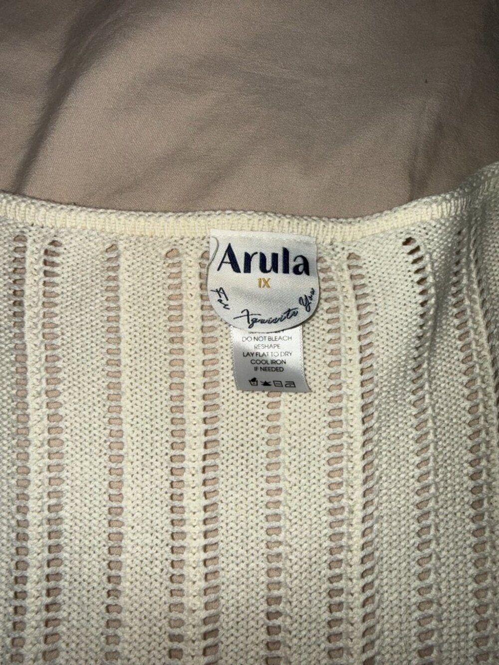 Off-White, Tie-Front Arula Sweater - Picture 4 of 4